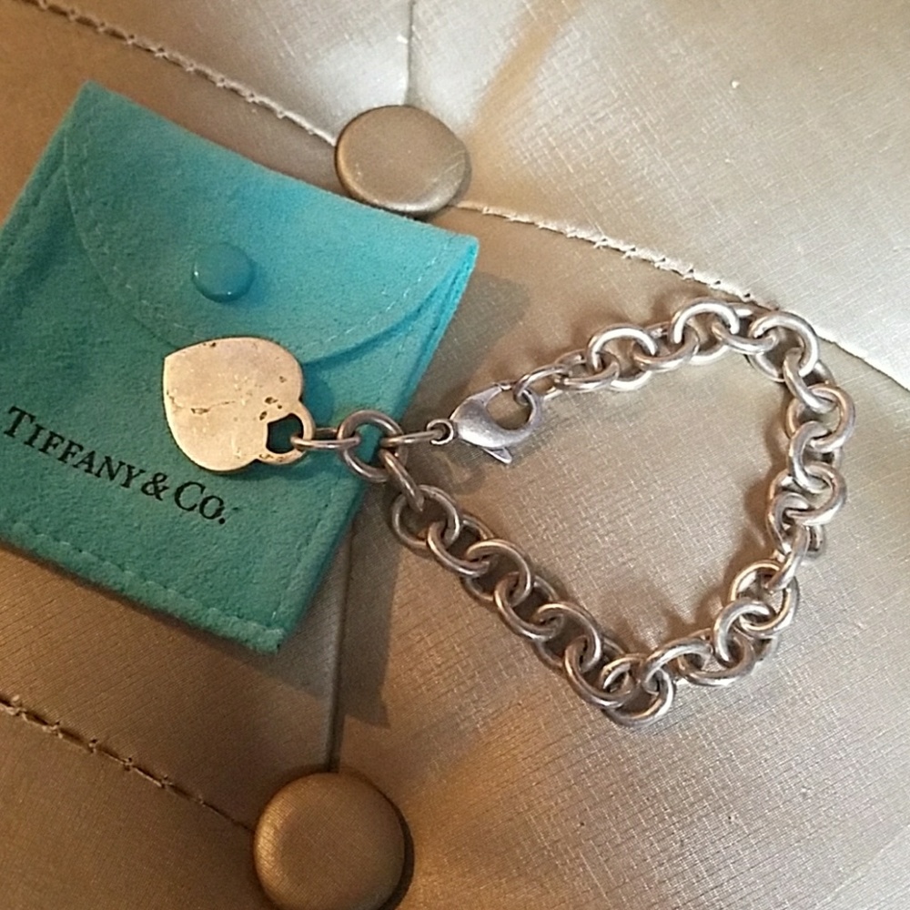 Tiffany & Co. Heart Tag Charm Bracelet - Picture 2 of 6
